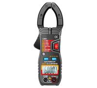 Pince Ampèremétrique Numérique Noire en ABS et Caoutchouc