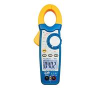 Pince ampèremétrique PeakTech 1000A AC et multimètre numérique 4000 Counts avec testeur de continuité - CAT III 600V, 1 pièce, P 1610