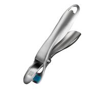 Pince anti-brûlure en acier inoxydable pour la manipulation de plats chauds, accessoire Bento de 19,5 cm avec décapsuleur et trou de suspension, pince de cuisine réutilisable pour casseroles, poêles