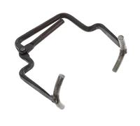 Pince Anti-brûlure en Fer Noir pour Pots et Bocaux Chauds | Antidérapante, Facile à Utiliser, pour Casseroles, Cuisson sur Feu, Usage Cuisine Professionnelle et Maison