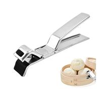 Pince Anti-Brûlure pour Assiettes,Pince De Levage Anti Brûlure En Acier Inoxydable - Souleveur De Plats De Cuisine | pour Four à Micro-ondes Barbecue Gril Bol Poêles Plats