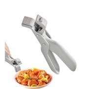 Pince anti-brûlure pour assiettes, poignée antidérapante | pince pour casseroles de friteuse à air de 19 cm | pour préparer des repas en cuisine, service de vaisselle, extérieur, camping, fête et