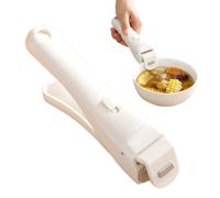Pince Anti-Brûlure Pour Bol - Lève-Plat Chaud En Silicone 18cm, Agrippe-Assiette Antidérapant | Résistant Aux Hautes Températures, Outil De Serrage Sécurisé Pour Micro-ondes, Friteuse À Air, Cuiseur