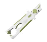Pince anti-brûlure - Support de pince pour ustensiles de cuisine résistant à la chaleur - Outil de levage sûr pour la cuisine - Forme de poignée compacte - Mécanisme de sécurisé + système