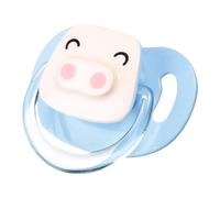Pince apaisante pour chien - chiot sucette | Jouet apaisant en silicone résistant à la morsure | Conception respirante double face | Magicien de santé bucco-dentaire (1,1 "dim