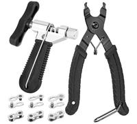 Pince Attache Rapide Chaine Velo 8 Paires 6/7/8,Chaine Vélo Maillon Rapide Connecteur Attaches Rapides Maillons de Chaîne de Vélo pour Vélo Chaîne,Outil de réparation de voiture automatique huit en un
