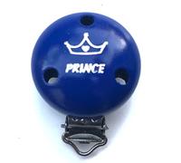 Pince Attache Tetine Clip Attache Tetine Bois Accroche Tétine Bois Kit Attache Tetine Bois Attache Sucette Bois Prenom (Prince marine)