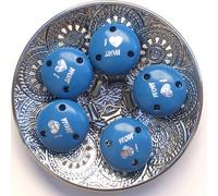 Pince Attache Tetine Clip Attache Tetine Bois Accroche Tétine Bois Kit Attache Tetine Bois Attache Sucette Bois Prenom (bleu)