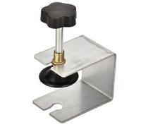 Pince avant de tiroir en acier inoxydable pour installation d'armoire, pince en C avec coussinet en silicone, plage réglable de 5 à 37 mm, outil de bricolage robuste pour le travail du bois