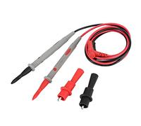 Pince avec Sonde de Test Multimètre Numérique 90cm, 1000V 20A - Câble Flexible en Silicone, Pointe Aiguille Précise, Compatible Multimètre Universel