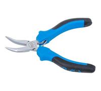 Pince Becs Fins Électronique Coudée 138 mm - Acier, Précision et Maniabilité, Zones Difficiles - D-Work
