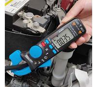 Pince Bside ACM91 mesure courant AC/DC RMS 6000 points mesures Voltmètre thermomètre Capacité Fréquence vérification branchements électriques avec clip arrière