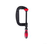 Pince C en nylon de 7,6 cm avec libération rapide et bouton de réglage rapide, poignée ergonomique pour une utilisation confortable, convient pour le travail du bois et du métal (5,1 cm)