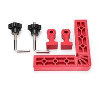 Pince carrée à angle droit de positionnement à 90 degrés, outil professionnel pour le travail du bois avec un matériau haute résistance à l'échelle de 140 mm pour les projets de