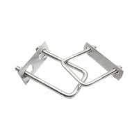 Pince carrée, boulon en U à Angle droit, écrous de serrage, plaques, déflecteurs, jeu de boulons en U en acier inoxydable 304 Pour Jardin, Bricolage, Caravane(M10x95x100 2Sets)