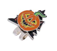 Pince ? Casquette De Golf Avec Marqueur De Balle De Golf, Cadeau Pour Golfeur, Citrouille D'halloween