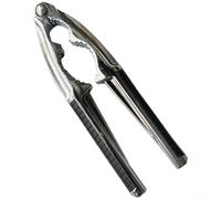 Pince casse-noix en alliage de zinc conçue pour casser les noix, noisettes, châtaignes, noix de pin, noix de pécan et amandes avec poignée ergonomique pour réduire la fatigue de la main pendant