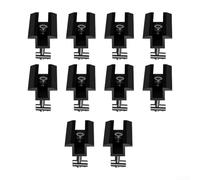 Pince centrale en aluminium pour module solaire conçue pour une fixation sûre aux rails de montage avec système d'écrou coulissant intégré (30 mm)