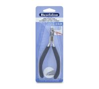 Pince cerclage de fils Beadalon, double bande, construction en acier inoxydable, calibres 2 x 22 et 2 x 24