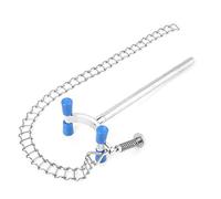 Pince Chaîne pour Bécher, Fixateur en Acier Inoxydable 304, Compatible Cylindres 80-150mm - Résistante Acide et Alcaline, Usage Laboratoire Biologie Chimie