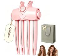 Pince Chauffante Sans Fil, Wireless Heated Volumizing Root Lift Clip, Chaleur Douce et Portable pour Les Textures Fines ou GrossièRes, ArrêT Automatique, Volume Visible en Quelques Minutes (G,1pc)