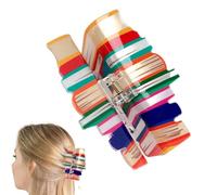 Pince Cheveux Forme Livre - Barrettes Griffe En Forme De Livre - Barrettes Légeres Colorées Pour Femmes Quotidien Extérieur Intérieur Sortie Spectacle Queue De Cheval Accessoire Photo