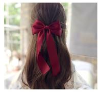 Pince Cheveux Lot de 3 épingles à cheveux en tissu tendance for femmes et filles, pinces à cheveux en ruban, nœud papillon, pince à ressort, accessoires for cheveux féminins(Style5)