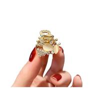 pince cheveux Petite pince à frange en cristal avec fleur, épingle cheveux latérale, mini supérieure tendance, accessoire for(Catch 281-14)