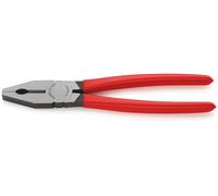 Pince combinée KnipexTête polie, poignées recouvertes de plastique, longueur 250 mm - 03 01 250