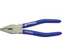 Pince combinée Promat longueur 200mm polie avec revêtement plastique DIN / ISO5746