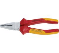 Pince combinée VDE HEYCO Longueur : 180 mm rouge/jaune