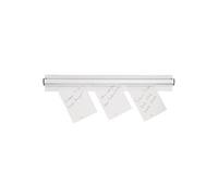 Pince-commandes inox (L)457 mm 4 feuilles, à fixer Gris