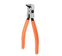 Pince coudée droite confortable de 15,2 cm - Insert de coupe d'extrémité - Dernière pince coupante résistante à la corrosion