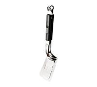 Pince coulissante en acier inoxydable pour griller steak, poisson et viande, avec poignée antidérapante, facile à nettoyer, double usage, pince de cuisson spatule