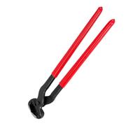Pince coupante à sabots avec manches longs et acier trempé | Tête de coupe en forme de V, forme suivant le du sabot, effet de levier supplémentaire pour couper les
