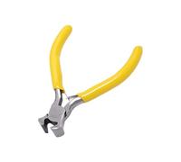 Pince coupante d ' extrémité de 5 pouces avec lame en acier traité thermiquement, poignée ergonomique antidérapante pour couper le fil dans les zones de travail étroites, pince à outil d ' de