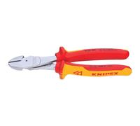 Pince coupante de côté à forte démultiplication 250mm VDE Knipex 74 06 250