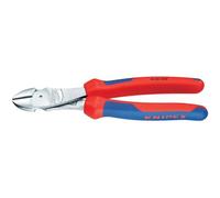 Knipex Pince coupante de côté 74 05 250, 250 mm, forte démultiplication, chromée