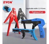 Pince coupante de fixation pour pistolet d'attache de câble, pour outils manuels d'attache en Nylon, largeur de sortie 2.4 à 4.8MM, Tension automatique, haute qualité, robuste TG-100 Tighten up