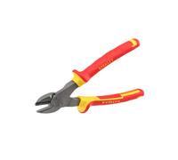 STANLEY 0-84-003 Pince Coupante Diagonale 175 Mm Gamme FATMAX - Poignée Bi Matière 1000V - Tête Chromé Inoxydable - Taillants Trempés Haute Fréquence - Normes En 60900, Iec/CEI 900, Vde 0680