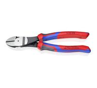Pince coupante diagonale à forte démultiplication avec facette Knipex 74 02 200 200 mm 1 pc(s)