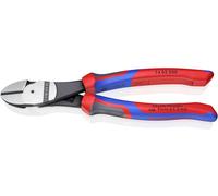 Pince coupante diagonale à forte démultiplication avec facette Knipex 74 02 200 200 mm 1 pc(s)