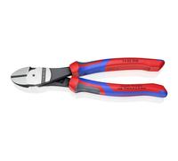 Pince coupante diagonale à forte démultiplication avec facette Knipex 74 02 200 200 mm 1 pc(s)