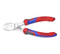 Pince coupante diagonale à forte démultiplication avec facette Knipex 74 05 180
