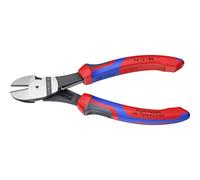 Pince coupante diagonale à forte démultiplication avec facette Knipex 74 12 180
