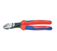 Pince coupante diagonale à forte démultiplication avec facette Knipex 74 22 200 200 mm 1 pc(s)