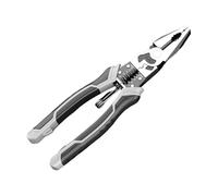 Pince coupante diagonale à sertir avec bec aiguille - Matériel multifonctionnel - Outils à main pour électricien - Pince coupante de fil robuste