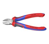 KNIPEX 70 02 180 Pince coupante de côté avec poignées Confort atramentisée noire 180 mm