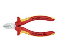 Pince coupante diagonale avec facette Knipex 70 06 125 125 mm 1 pc(s)