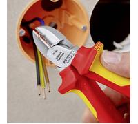 Pince coupante diagonale avec facette Knipex 70 06 160 160 mm 1 pc(s)